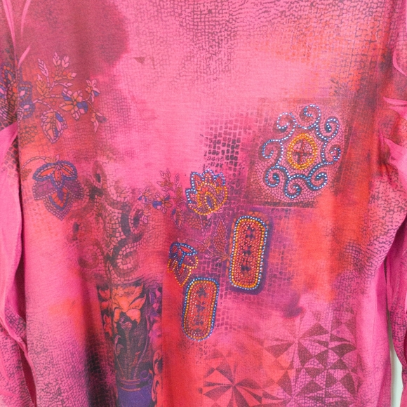 Cactus Western Top Red Large - Picture 2 of 8